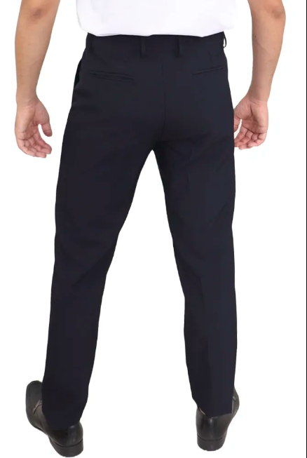 CALÇA SOCIAL MASCULINA EM TECIDO GABARDINE 100% POLIÉSTER