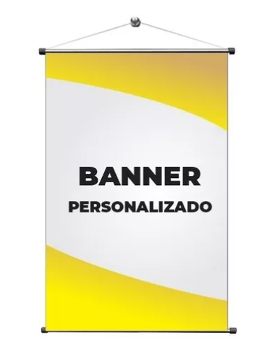 Banner Com Sua Arte 80 x 120 cm