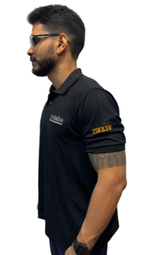 CAMISA GOLA POLO UNISSEX EM MALHA PIQUET 100%  POLIÉSTER